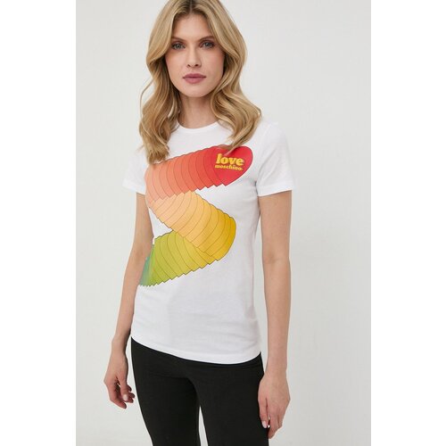 Love Moschino Pamučna majica boja: crna Slike