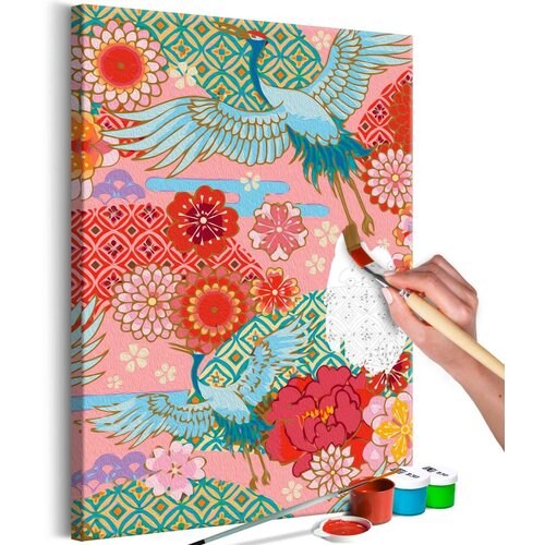 Slika za samostalno slikanje - Spring Cranes 40x60 Slike