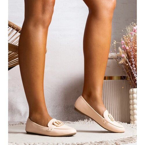 Gemre Beige Women's Loafers Eleena Cijene