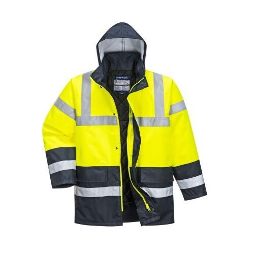 PORTWEST Radna jakna Hi-Vis Traffic dvobojna S466/ žuta Cene