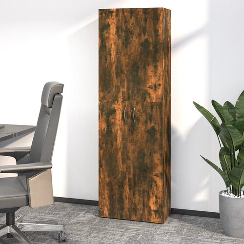 vidaXL Uredski ormarić boja hrasta 60x32x190 cm od konstruiranog drva Cijene