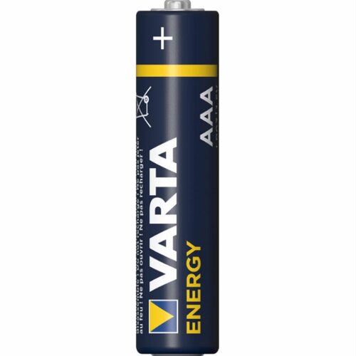 Varta LR03 ENERGY/AAA Baterija nepunjiva Blister 4/4103 Slike