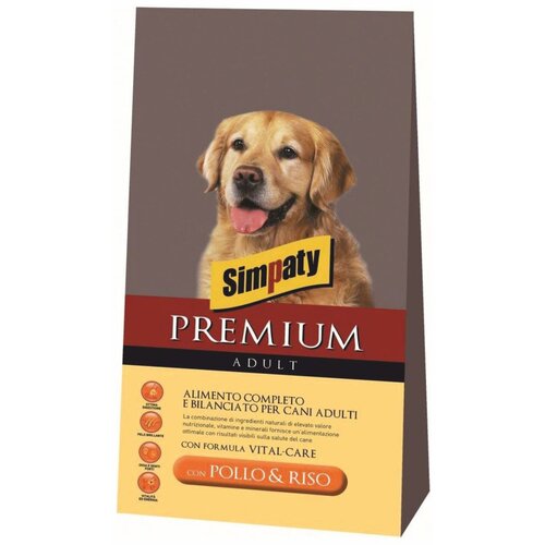 Pet360 Simpaty Suva hrana za odrasle pse Premium, Piletina i pirinač, 15 kg Cene