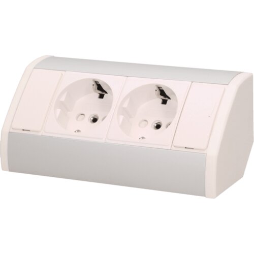 Orno Produžni kabel sa 2 x Schuko utičnice, ugradbena – OR-GM-9005/W-G(GS) Cijene