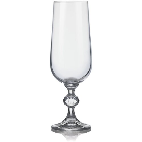 Crystalex CLAUDIA, KOZARCI ZA PENINO, 180 ML, 6 KOS, (22153115) Slike