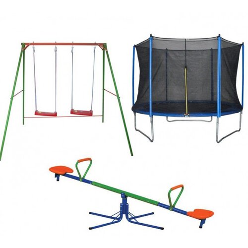 za dvorište ( relax 2a) trambolina+ ljuljaška + klackalice Cene