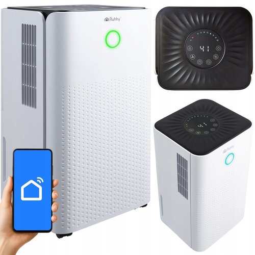 WIFI 200w kondenzacijski odvlaživač LCD aplikacija na kotačima 2l dodir Slike