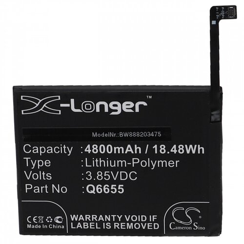 VHBW Baterija za HTC Desire 20 Pro, 4800 mAh Slike