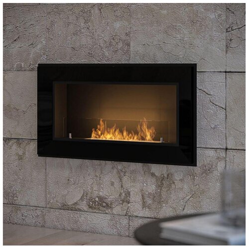  InFire - Ugrađeni BIO kamin 49x90 cm 3kW crna Cene
