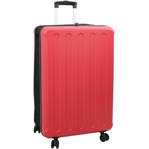 Kofer s zaključavanjem Crvena 50 x 30 x 76 cm ABS plastika Cijene