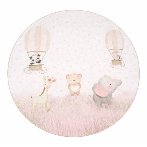 Mila Home Periv dječji tepih &amp;oslash;100 cm Dainty Animals &amp;ndash; Slike