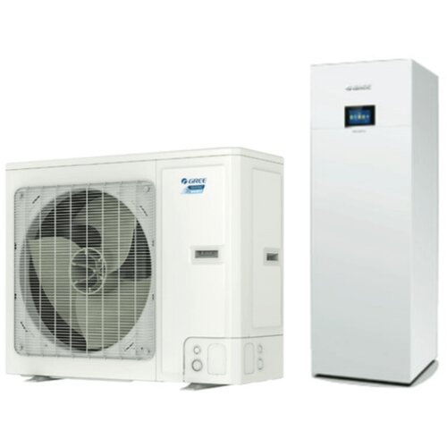 Gree Toplotna črpalka split GRS-CQ12Pd/NhH-M(O/I) 3P VERSATI III ALL-in-One 12kkW z integriranim 200l bojlerjem - Slike