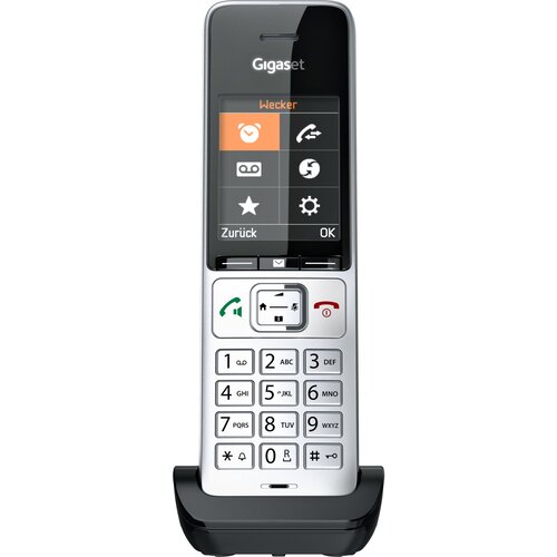 Gigaset Brezžični telefon Comfort 500HX z elegantno črno in srebrno zasnovo, (5000532898) Cene