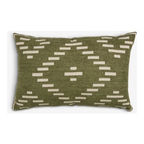  Ukrasni jastuk 40x60 šenil zelena/bež Cene