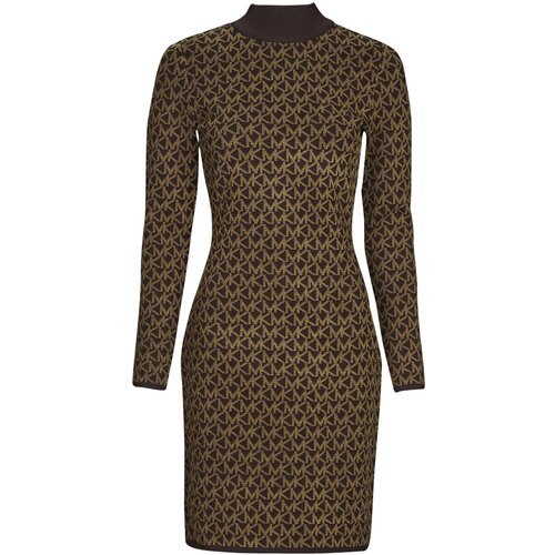 Michael Kors Kratke obleke ECO MGA MK DT MOCK NK DRS Kostanjeva Slike