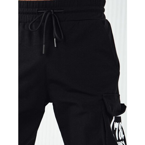 DStreet Men's Black Cargo Pants Cene