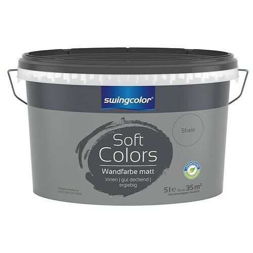 SWINGCOLOR Soft Colors Boja za zid (Shale, Mat, 5 l) Cijene
