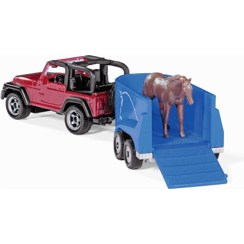 Siku Jeep s konjsko prikolico Cene