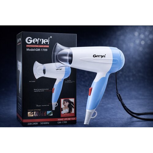 Gemei GM1709 Profesionalni Fen za Kosu Slike