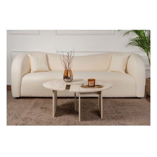 Hanah home sto za dnevnu sobu moira travertine Cene