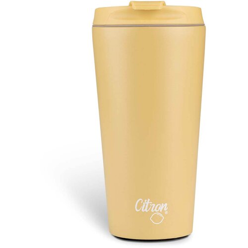 Citron potovalni termo lonček 420 ml yellow Slike