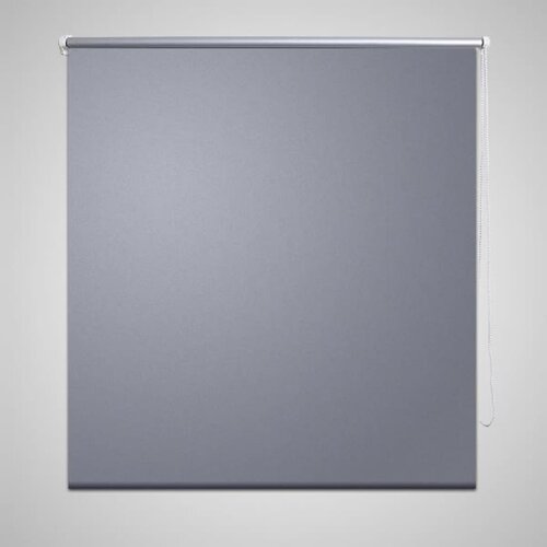 VidaXL Rolo siva zavjesa za zamračivanje 140 x 175 cm Slike