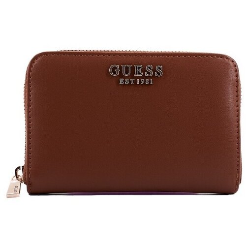 Guess Denarnica LAUREL SLGMEDIUM ZIP Kostanjeva Slike
