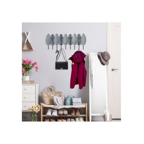 WALLXPERT metalna zidna kuka multicolor nigar Slike