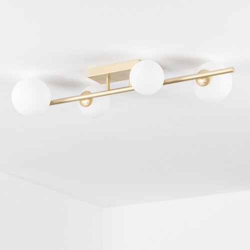  Brilagi - LED plafonski luster MILLA 4xG9/3W/230V zlatna/bela Slike