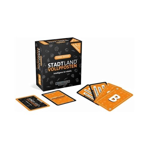 Denkriesen Stadt, Land, Vollpfosten - Das Kartenspiel Cene