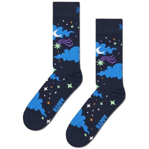 Happy Socks Najlonke / Samostoječe nogavice Starry Sky Črna Cene