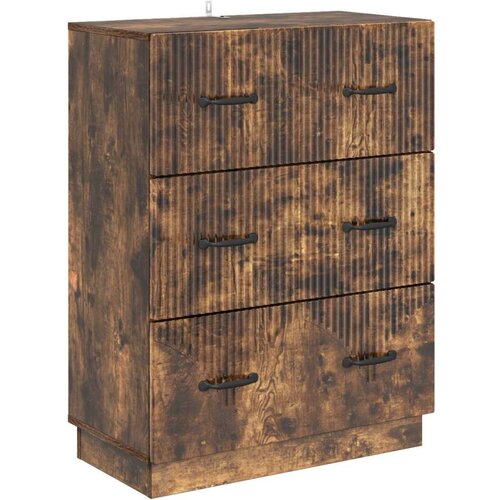  Predalna omara Dimljen hrast 66 x 34,5 x 87 cm Inženirski les, (5000232480) Cene