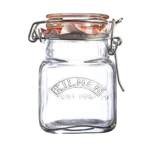 Shumee KIL-Jar 0,07 l Square Clip Top Jar, (21397254) Cene