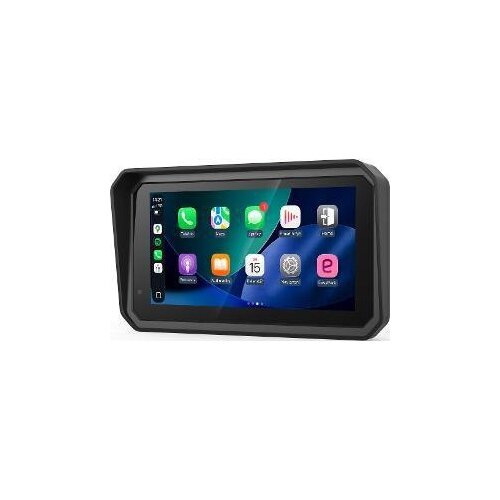 Sencor SCT MC600BW 6" multimedijski zaslon za motocikl &ndash; Wireless CarPlay, Android Auto, Cene