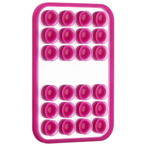 INF Univerzalno držalo za telefon z ogledalom in priseskom, prostoročno Rose red, (5000130836) Cene