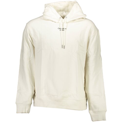 Calvin Klein WHITE MEN&amp;amp;#39;S SWEATSHIRT WITHOUT ZIP Slike