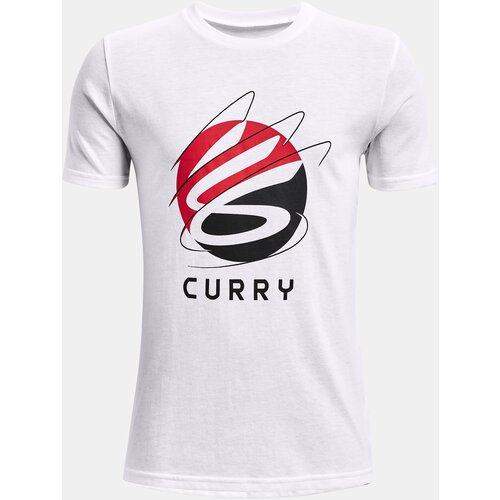 Under Armour T-Shirt UA CURRY SYMBOL SS-WHT - Boys Slike