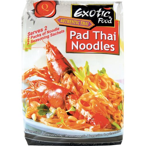 EXOTIC FOOD Riževi rezanci za jedi iz ponve Pad Thai - 300 g Cene