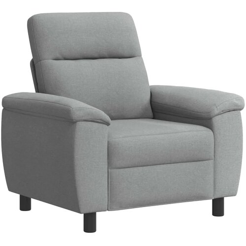 SOFA Svjetlosiva 95 x 90 x 95 cm Tkanina - Svjetlosiva 60 cm Slike