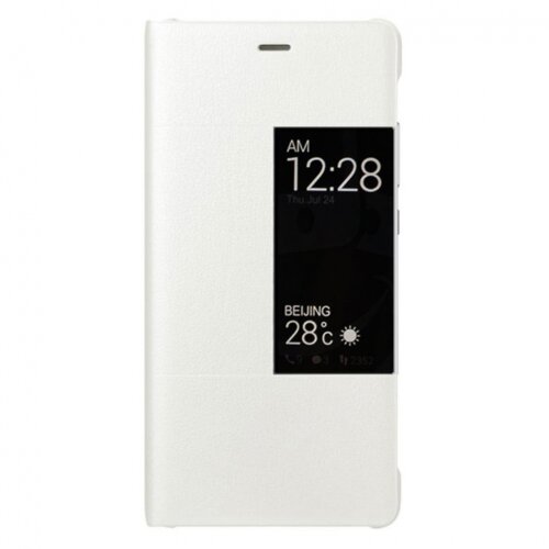 Huawei original preklopna torbica S-View za P9 bela z okenčkom Slike
