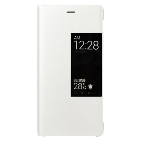 Huawei original preklopna torbica S-View za P9 bela z okenčkom