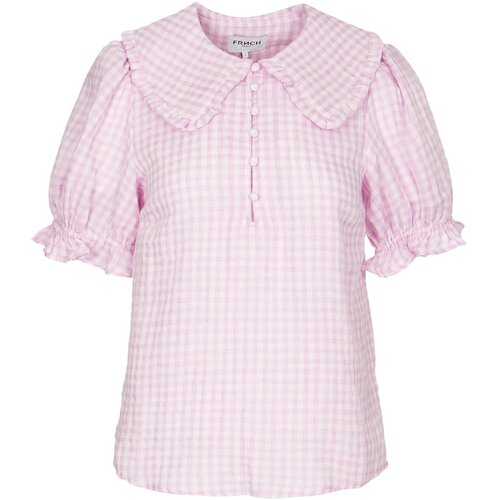 FRNCH PARIS Bluza &amp;#039;BEVERLY&amp;#039; svetlo lila / bela Slike