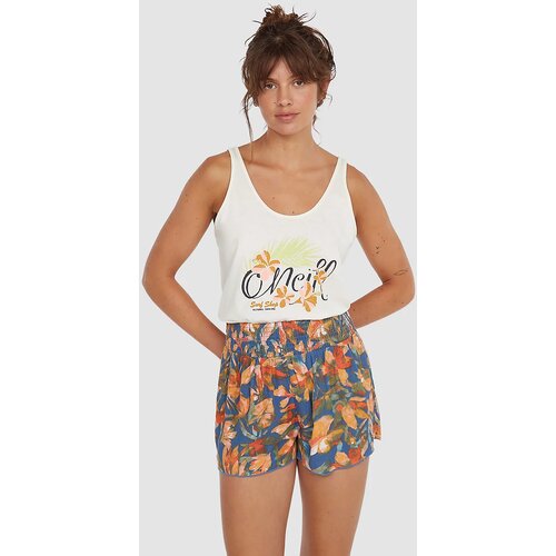 O'neill Johnny Smocked Waist Kratke hlace blue painted tropics Cene