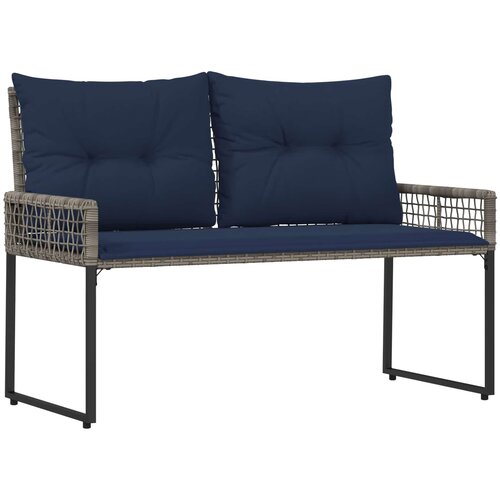  Vanjska klupa s jastukom 118 x 55 x 82 cm Slike