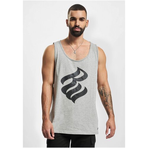 Rocawear Men&amp;#039;s Tank Top Basic Grey Melange/Black Slike