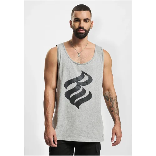 Rocawear Men's Tank Top Basic Grey Melange/Black