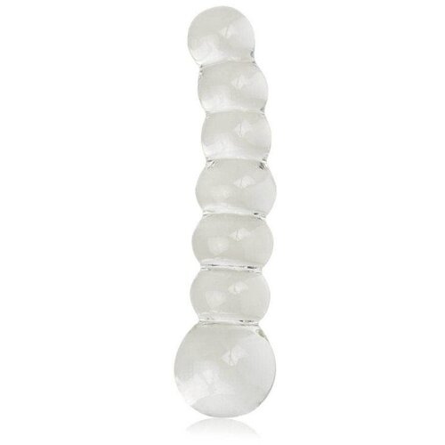 Lovetoy 2019 stekleni dildo glass romance clear (gs09c) Slike