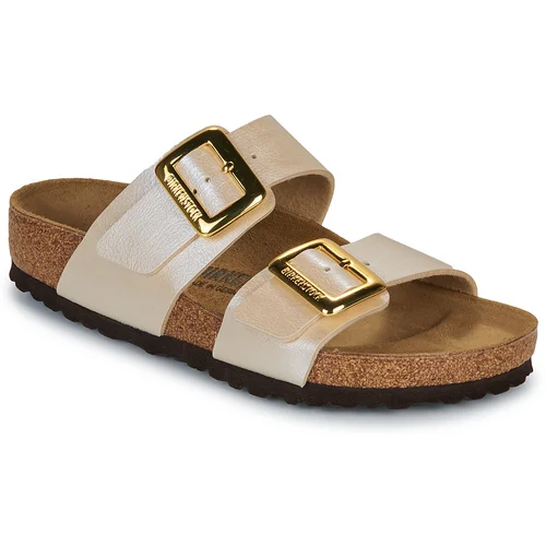 Birkenstock Sydney CB BF Graceful Pearl White Bež