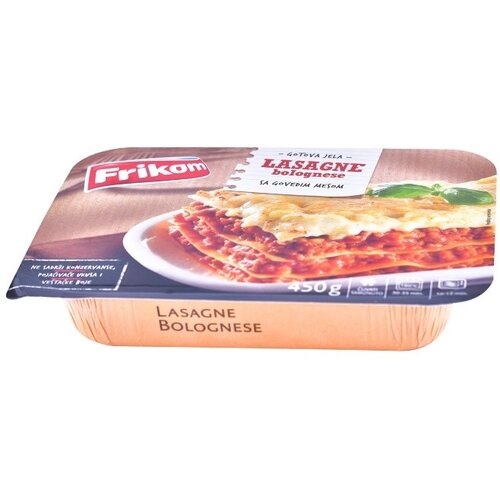 Frikom lasagne bolognese 450g folija Cene