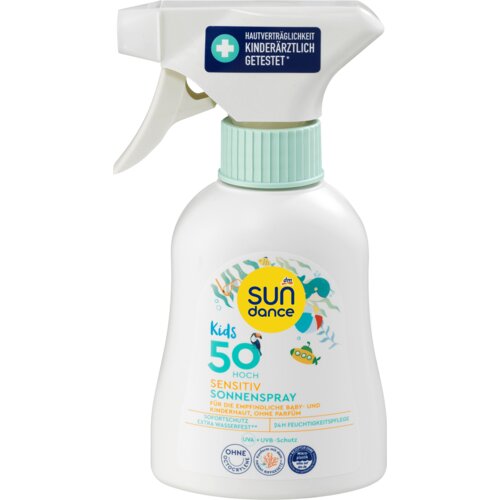 sundance sensitiv dečiji sprej za zaštitu od sunca spf 50 200 ml Cene